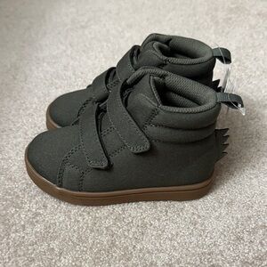 BabyGap Kids High-Top Dinosaur Sneakers in Dark Green